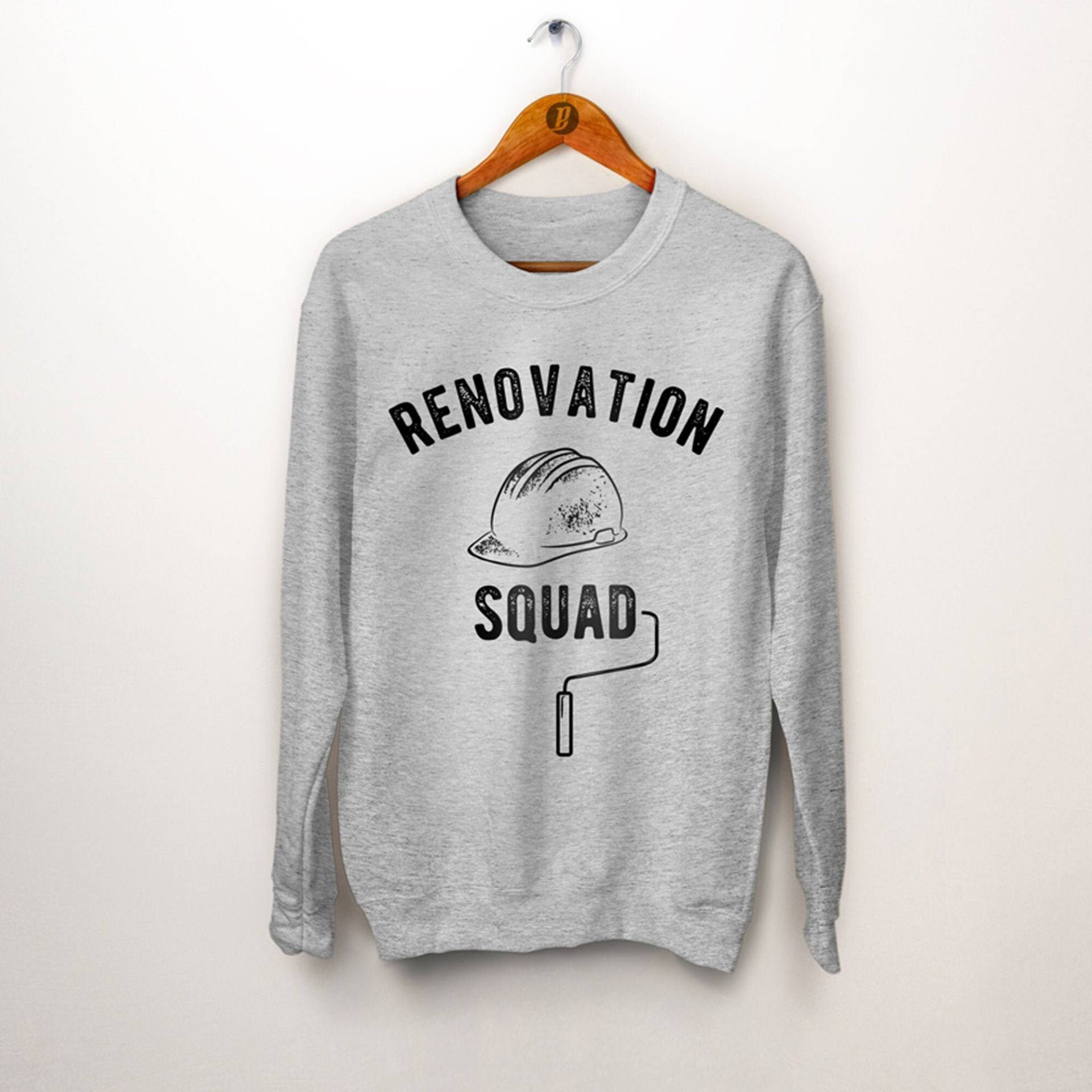 Innen Designer Sweatshirt. Diy Haus Makeover Geschenk. Erneuerungskader. Maler Neues Hausbesitzer Geschenk Innen Designer Sweatshirt. Diy Haus Makeover Geschenk. Erneuerungskader. Maler Neues Hausbesitzer Geschenk von PartyBrew