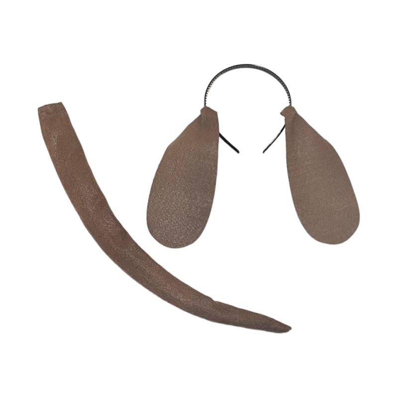 Lange Braune Floppy Welpen Ohren Gastgeschenke Stirnband Bassett Hound Dackel Slinky Hund Halloween Kostüm Kleinkind Kind Erwachsene Baby von PartyEars