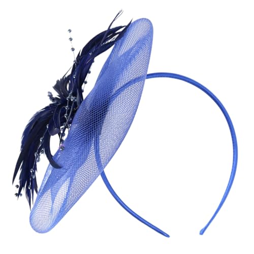 PartyKindom Federschmuck Feder Kopfschmuck Feder Haarschmuck Federn Haarschmuck Kreative Party-haardekoration Party-feder-kopfbedeckung Schleifen-haarspange Party-kopfbedeckung Eleganter von PartyKindom