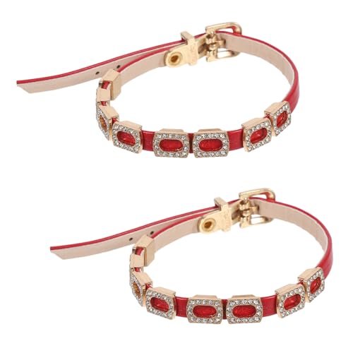 PartyKindom 1 Paar Abnehmbare High Heels Schuhbänder mit Strass für Sandalen und Slipper Antirutsch Schuhe Zubehör für Damen und Mädchen Einfach Anzubringen und Stilvolle Dekoration von PartyKindom