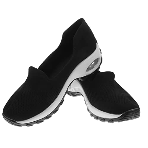 PartyKindom 1 Paar Damen Slip Schuhe für Jahreszeiten Atmungsaktive Freizeit Sneaker mit Rutschfester Sohle Bequemes Tragegefühl für Indoor Outdoor Aktivitäten PartyKindom 1 Paar Damen Slip Schuhe für Jahreszeiten Atmungsaktive Freizeit Sneaker mit Rutschfester Sohle Bequemes Tragegefühl für Indoor Outdoor Aktivitäten von PartyKindom