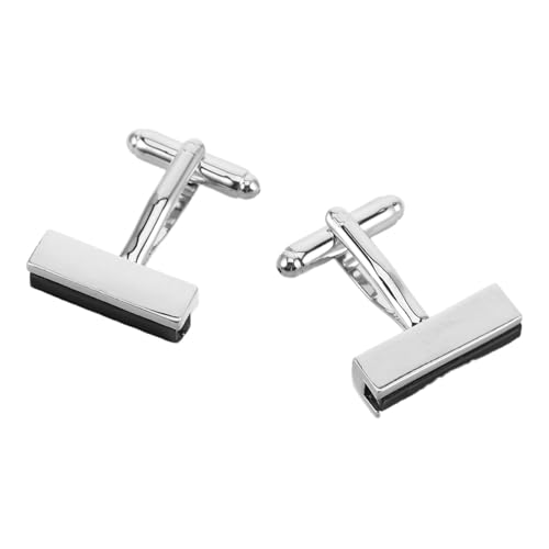 PartyKindom 1 Paar Kreative Klassische Französische Manschettenknöpfe für Herren Tuxedo Hemdsleeve Knöpfe Accessoires für Geschäftliche Formelle Anlässe von PartyKindom