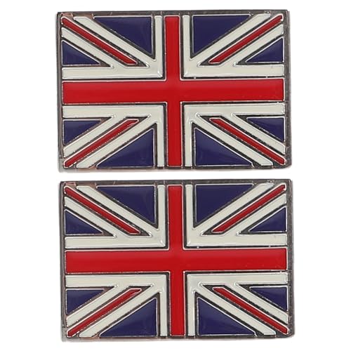 PartyKindom 1 Paar Union Jack-Manschettenknöpfe Smoking-Manschettenknöpfe Messing PartyKindom 1 Paar Union Jack-Manschettenknöpfe Smoking-Manschettenknöpfe Messing von PartyKindom