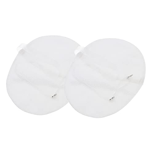 PartyKindom 1 Paar Wiederverwendbare Achselpads aus Baumwolle Transparente Schulterträger Waschbare Schweißabsorber für Damen und Herren Unsichtbarer Schutz gegen Schweißflecken Shirts und von PartyKindom