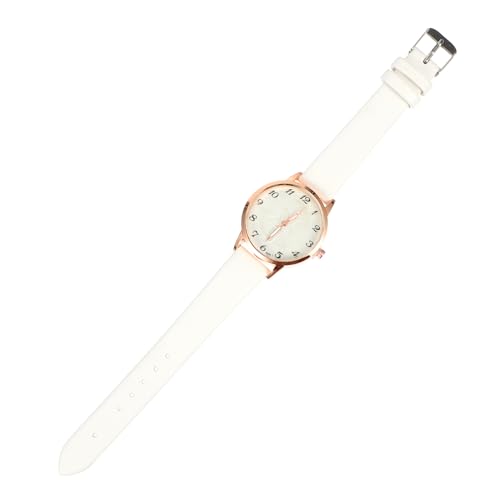 PartyKindom 1 Stück Damen Lederuhr mit Schmalem Armband Armbanduhr für Frauen Design für Geschenkidee für Freunde und Familie von PartyKindom