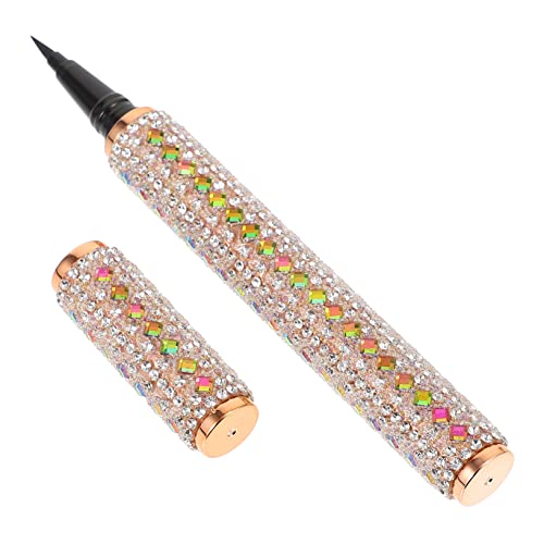 PartyKindom 1 Stück flüssiger Eyeliner Stöcke Gel Eyeliner geflügelt Eyeliner für die Wasserlinie Schwarz falsche wimpern Eyeliner wasserfest Augenliner Eyeliner-Marker flüssiger Liner Plastik von PartyKindom