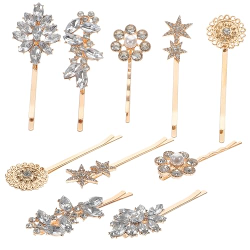 PartyKindom 10 Stück Strass Haarklammern mit Perlen Stabile Braut Haarnadeln für Frauen und Mädchen Eleganter Haarschmuck für Hochzeit Party und Alltag Langlebige Schmuckspangen PartyKindom 10 Stück Strass Haarklammern mit Perlen Stabile Braut Haarnadeln für Frauen und Mädchen Eleganter Haarschmuck für Hochzeit Party und Alltag Langlebige Schmuckspangen von PartyKindom