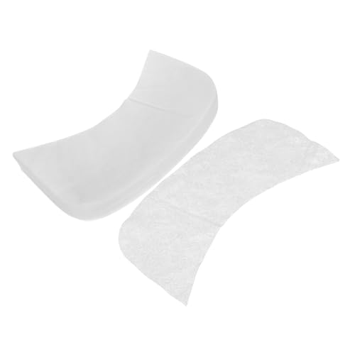 PartyKindom 100 Stück Nackenmasken Papier DIY Seiden Nackenpflaster für Spa Hautfreundlich und Feuchtigkeitsspendend zur Minderung von Nackenlinien und Faltenpflege von PartyKindom