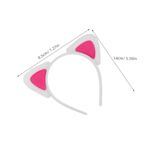 PartyKindom 10stücke Katzenohren Haarreif Aus Plüsch Tier Stirnband Für Cosplay-party Bequemer Stoff Modisches Accessoire Für Frauen Und Mädchen Sicherer Sitz Bei Allen Frisuren von PartyKindom
