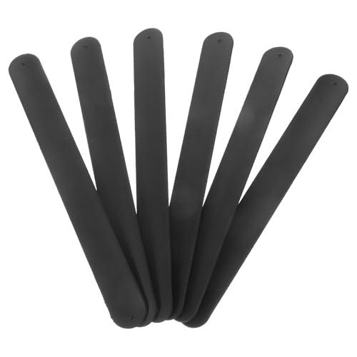 PartyKindom 12 Stück Teiliges Silikon Slap Armband DIY Armbänder Party Geschenk Weiche Flexible Schnapparmbänder für Teenager Basteln und Festivals von PartyKindom