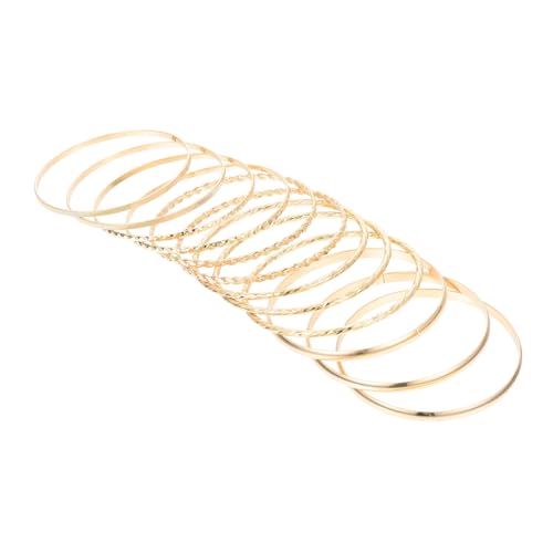 PartyKindom 12stücke Damenarmbänder Aus Legierung Goldfarben Bohemian Stil Ornament Für Festivals Hochzeiten Partys Und Andere Anlässe von PartyKindom