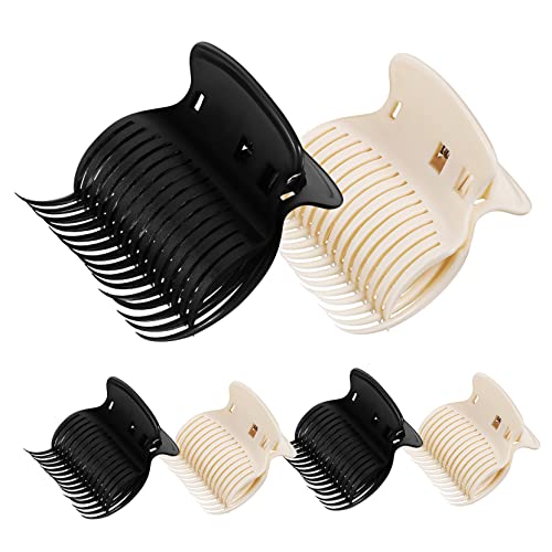 PartyKindom 12stücke Haarstyling Werkzeuge Heiße Roller Clips Und Haarklammern Für Lockenwickler Schwarz Und Weiß Für Frauen Und Mädchen Zum Fixieren Von Frisuren von PartyKindom