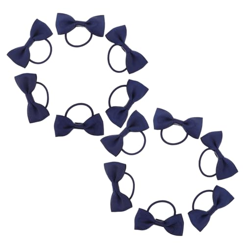 PartyKindom 12stücke Teiliges Haarschmuck Mädchen Inklusive Haarschleifen Und Haargummis Für Schule Mit Schleifen-design Für Einen Trendigen Look Komfortables Material Für Alltag von PartyKindom