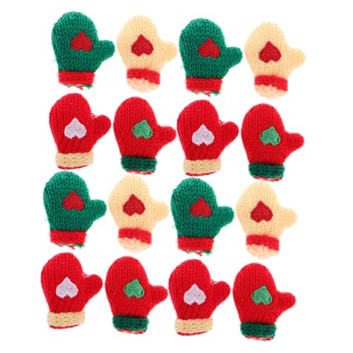 PartyKindom 16 Stück Mini -Weihnachtsgarnhandschuhe Herstellung zubehör weihnachten Pate Erwachsene Kind deko Miniatur-Fäustlinge zum Basteln Mini-Fäustlinge zum Basteln Mini-Handschuhe Plüsch PartyKindom 16 Stück Mini -Weihnachtsgarnhandschuhe Herstellung zubehör weihnachten Pate Erwachsene Kind deko Miniatur-Fäustlinge zum Basteln Mini-Fäustlinge zum Basteln Mini-Handschuhe Plüsch von PartyKindom