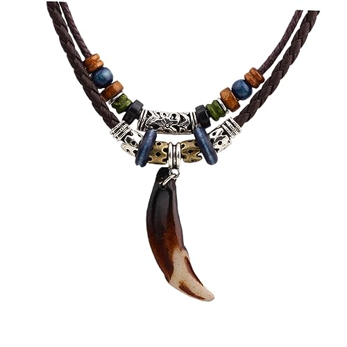 PartyKindom Damen Halskette Vintage Pullover Kette Legierung Modischer Anhänger Leicht für Frauen Kreative Dekoration für Besondere Anlässe von PartyKindom