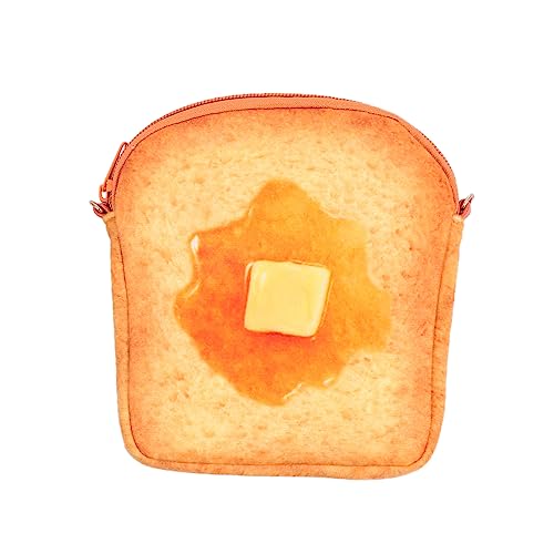PartyKindom 1Stück Toast Form Umhängetasche mit Kette Bag für Damen für Freizeit Weichem Stylisches Auffälliges Design PartyKindom 1Stück Toast Form Umhängetasche mit Kette Bag für Damen für Freizeit Weichem Stylisches Auffälliges Design von PartyKindom