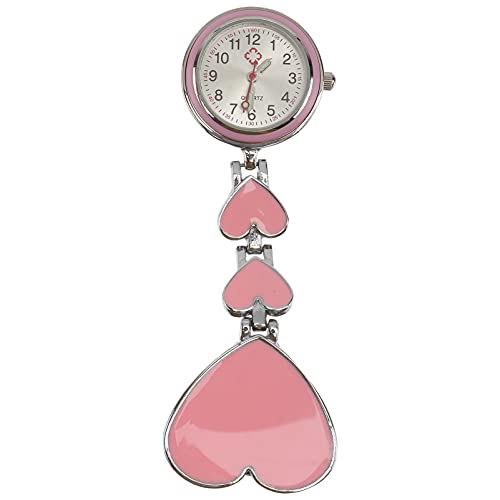 PartyKindom 1stk Schwesterntisch Medizinische Taschenuhr Einziehbare Krankenschwesteruhren Uhr Brosche Schwesternuhr Zum Anklemmen Fräulein Quarz Beschriftung von PartyKindom