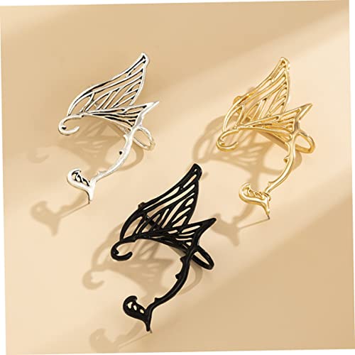 PartyKindom 2 Paare Butterfly Ohrclips Teiliges Non Piercing Ohrmanschetten für Frauen Teenager Schmetterlingsflügel Design Ohrklemmen für Alltag Party Cosplay PartyKindom 2 Paare Butterfly Ohrclips Teiliges Non Piercing Ohrmanschetten für Frauen Teenager Schmetterlingsflügel Design Ohrklemmen für Alltag Party Cosplay von PartyKindom