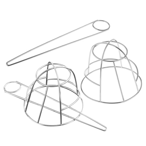 PartyKindom 2 Sätze Metall Haarklammern Vogelkäfig Design Leichter Dutt halter Stab Haarschmuck Für Frauen Vielseitige Chignon Styling Tools Für Ponytail Und Hochsteckfrisuren von PartyKindom