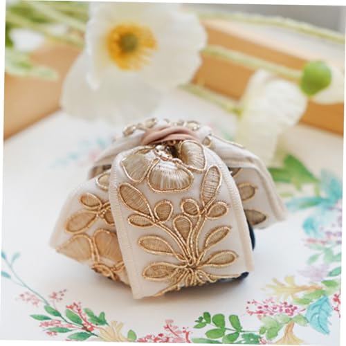 PartyKindom 2 Stück Bestickte Haarklammern mit Blumenmuster Retro stil Stoff haarspangen für Mädchen Langlebig und Elegant Geeignet für Schule Party und Alltag Geschenkidee PartyKindom 2 Stück Bestickte Haarklammern mit Blumenmuster Retro stil Stoff haarspangen für Mädchen Langlebig und Elegant Geeignet für Schule Party und Alltag Geschenkidee von PartyKindom