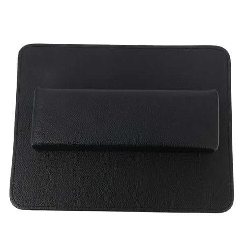 PartyKindom 2 Stück Nail Art Handgelenkstütze aus PU Leder Waschbare Maniküre Kissen für Rechteckige Handauflage zum Schutz Arbeitsplatzes bei Nageldesign und Nail Training von PartyKindom