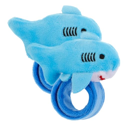 PartyKindom 2 Stück Plüsch Schnapparmband Armband mit Niedlichem Leichtes Langlebiges Party für Jungen und Mädchen für Geburtstags und Themenfeiern von PartyKindom