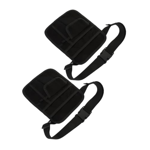 PartyKindom 2stücke Kellnerschürze Mit Geldbörse Und Gürtel Allzwecktasche Für Bistro-Service Schürzen-hüfttasche Mit Verstellbarem Riemen Kellner-hüfttasche Für Bars Und Cafés von PartyKindom