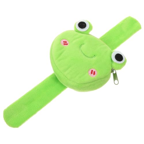 PartyKindom 2 Stück Slap Armbänder mit Geldbörse Lustige Multifunktionale Wechselarmbänder für Geeignet für Partys Grünes Design von PartyKindom