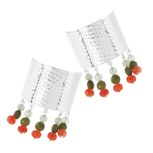 PartyKindom 2stücke Pferdeschwanzschnallen Im Chinesischen Stil Haarschnallen Für Haarschmuck Haaraccessoires Mit Quaste Pferdeschwanz-haarspange Für Damen Haarspangen Mit Haarschnalle von PartyKindom