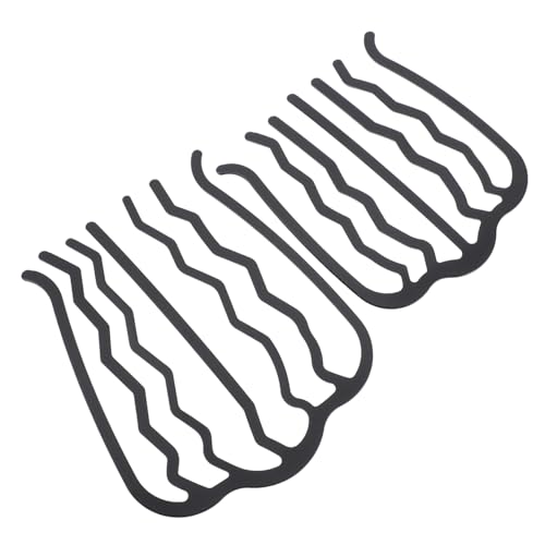 PartyKindom 2 Stück Teiliges Metall Haargabel U Förmiger Haarkamm mit Zähnen Langlebige Haarforke für Damen Chic und Praktisch Geeignet für Verschiedene Frisuren und Anlässe von PartyKindom