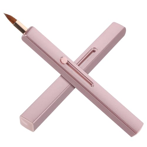 PartyKindom 2 Stück Teiliges Verstellbares Lippen Make Up Pinsel Kompakt und Reisefreundlich Präzise Lipgloss und Lippenstift Applikatoren für Frauen Schonende Borsten für Unterwegs von PartyKindom