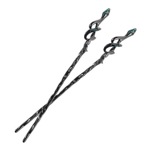 PartyKindom 2stücke Antike Stil Schlange Haarnadeln Haarschmuck Haarnadeln Für Frauen Lange Haare von PartyKindom