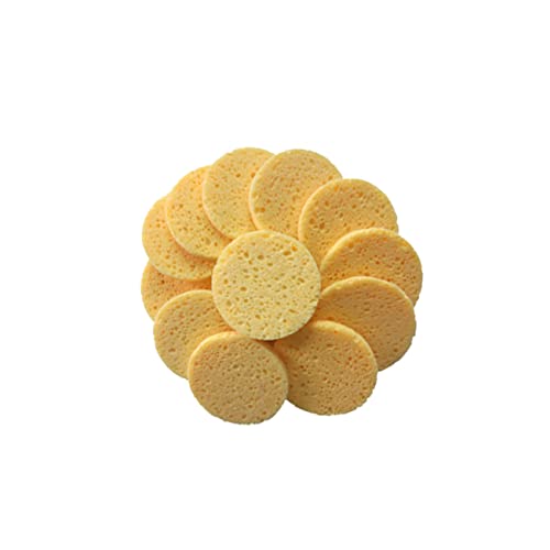PartyKindom 20 Stück Make Up Entferner Baumwoll Reinigungsschwamm Wiederverwendbare Gesichtsreinigungspads Gesichtswaschschwamm Make Up Wattepads Make Up Entferner Schwamm Reinigung von PartyKindom