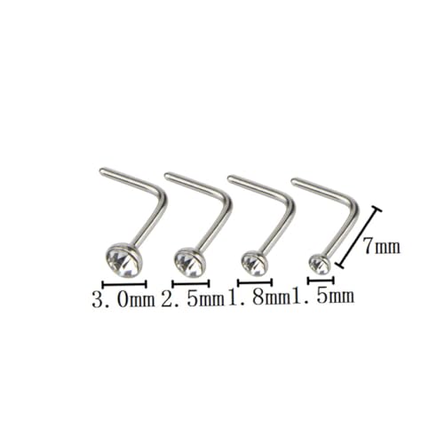 PartyKindom 22 Stück Teiliges Edelstahl Nose Ring für Damen Hautfreundliche Nasenpiercings Glatte Oberfläche Vielseitiges Schmuck Septum Tragus und Fake Piercing Komfortabel und Langlebig PartyKindom 22 Stück Teiliges Edelstahl Nose Ring für Damen Hautfreundliche Nasenpiercings Glatte Oberfläche Vielseitiges Schmuck Septum Tragus und Fake Piercing Komfortabel und Langlebig von PartyKindom