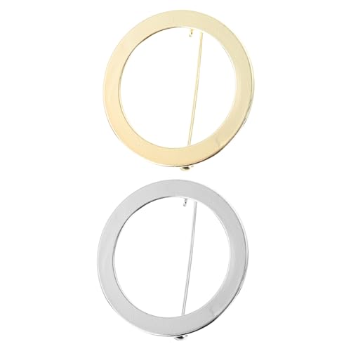 PartyKindom 2Stücke Brosche Pins Legierung Dekorative Kleidung Accessoires für Frauen Täglichen Gebrauch oder Besondere Anlässe von PartyKindom