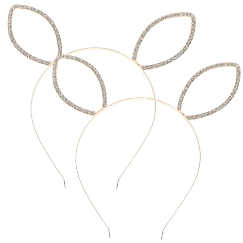 PartyKindom 2stücke Cosplay Stirnband Kaninchen Ohr Kopfteil Deko Kaninchen Kostüm Zubehör Leicht Und Komfortabel Für Lange Geeignet Für Partys Und Hochzeiten von PartyKindom