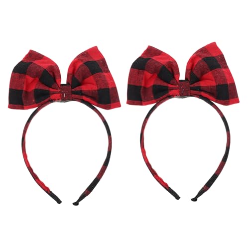PartyKindom 2stücke Haarbänder Für Junge Mädchen Aus Hochwertigen Materialien Langlebig Und Sicher Mit Bowknot-verzierungen Für Partys Und Kostüme Schönes Stirnband Zum Dekorieren von PartyKindom