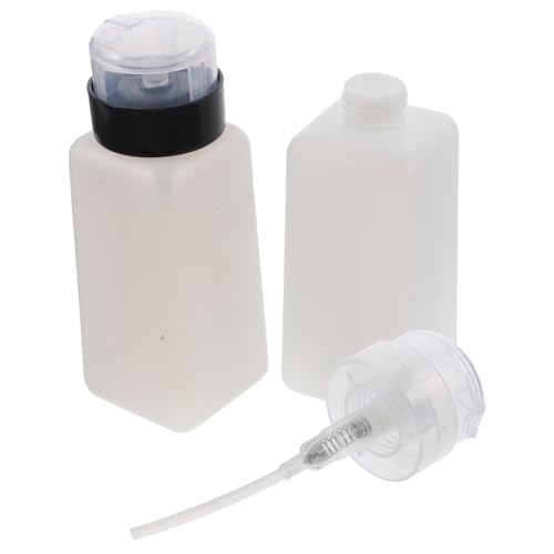 PartyKindom 2stücke Nagellackentferner-pumpspender Leere Pressflaschen Kosmetikspender Wiederverwendbar Für Nagellackentferner Make-up-entferner von PartyKindom