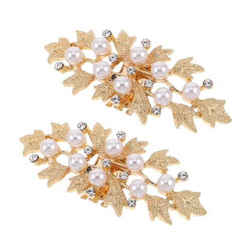 PartyKindom 2stücke Schuhschmuck-anhänger Mit Strass Abnehmbare Schnallenclips Kunstperlen-schuhschnallen Für Hochzeit Party Stilvolle Schuhverzierungen High Heel-accessoires von PartyKindom