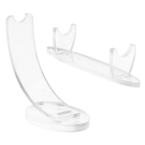 PartyKindom 2stücke Stifte-organizer Aus Acryl Für Schreibtisch Stifteständer Make-up-pinselhalter Füllfederhalter-präsentationsständer Bleistift-stifteständer Transparent von PartyKindom
