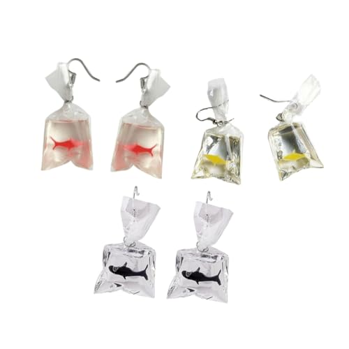 PartyKindom 3 Paare Damen Ohrringe Lustige Wassersack Ohrhänger Übertriebene Ohrschmuck Transparent Farbige Ohrdekorationen Zufällige Farben Für Party Foto Requisiten Zufällige Farbe PartyKindom 3 Paare Damen Ohrringe Lustige Wassersack Ohrhänger Übertriebene Ohrschmuck Transparent Farbige Ohrdekorationen Zufällige Farben Für Party Foto Requisiten Zufällige Farbe von PartyKindom
