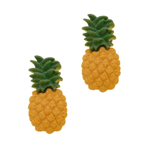 PartyKindom 3 Paare Obstförmige Ohrstecker Ananas Design Modische Ohrhänger Damen Schmuck Alltag Party von PartyKindom