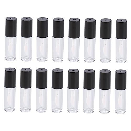 PartyKindom 30 Stück Mini Tragbare Leere Lip Gloss Tuben aus Kunststoff Behälter für Kosmetik Reisen und Make Up Flüssigkeiten Ergonomisches Design für Einfache Anwendung von PartyKindom