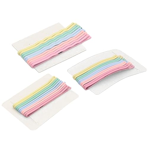 PartyKindom 30 Stück Teiliges Bunte Haarklammern U Förmig Mattierte Haarnadeln für Frauen und Mädchen Stabile Metall Haarspangen in Pastellfarben Vielseitiges Haarschmuck für Alltag und von PartyKindom
