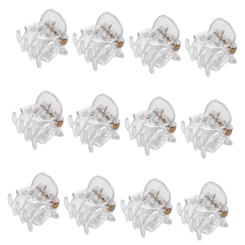 PartyKindom 30 Stück Teiliges Haarklammern für Junge Mädchen Kleine Haarspangen in Transparenter Rutschfeste Haarclips für Feines und Dickes Haar für Mädchen zu Geburtstag und Festen von PartyKindom