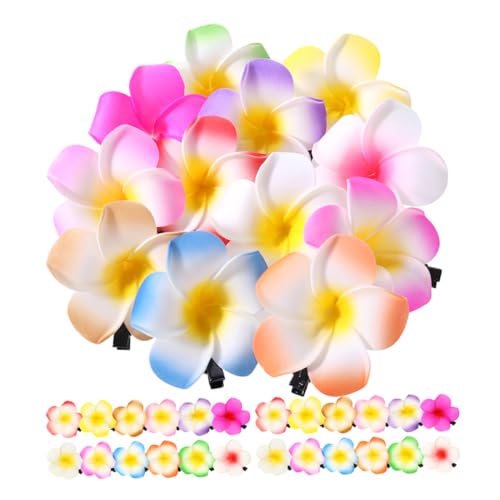PartyKindom 36 Stück Hawaiian Plumeria Haarclips Realistische Blumenhaarklammern für und Mädchen Farben pro Farbe für Strandpartys und Festliche Outfits PartyKindom 36 Stück Hawaiian Plumeria Haarclips Realistische Blumenhaarklammern für und Mädchen Farben pro Farbe für Strandpartys und Festliche Outfits von PartyKindom