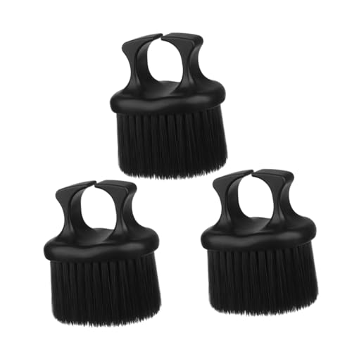 PartyKindom 3stücke Knöchelstaubbürste Für Männer Mit Ergonomischem Griff Weichen Borsten Für Bart Pflege Friseurzubehör Für Styling Und Grooming von PartyKindom
