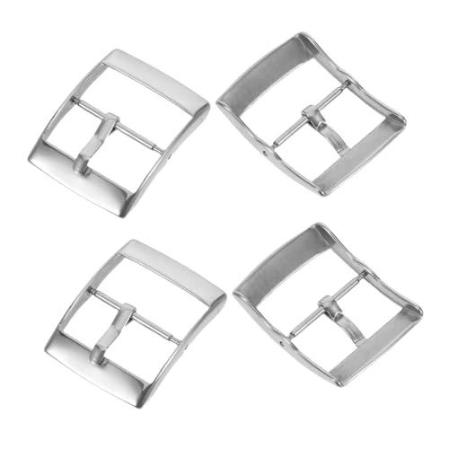 PartyKindom 4 Stück Teiliges Edelstahl Uhrband Ersatzverschluss Klassischer Fester Verschluss Sichere Anpassung Kompatibel mit Verschiedenen Uhrenmodellen Einfache Installation für von PartyKindom