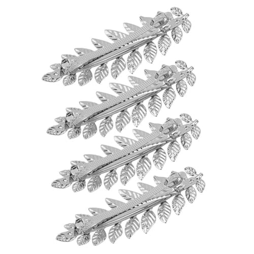 PartyKindom 4 Stück Teiliges Haarklammern Damen Design Frühling Haarspangen Haarstyling Zubehör für Ponytails Alltagsmode und Vielseitige Frisuren von PartyKindom