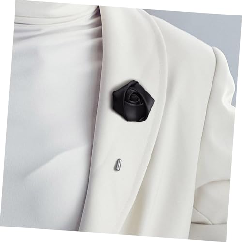 PartyKindom 4 Stück Teiliges Herren Anstecknadeln aus Legierung Bunte Blumen Broschen Dekorative Reversnadeln für Anzug Vielseitig für Business Hochzeit Dinner Herrenmode von PartyKindom